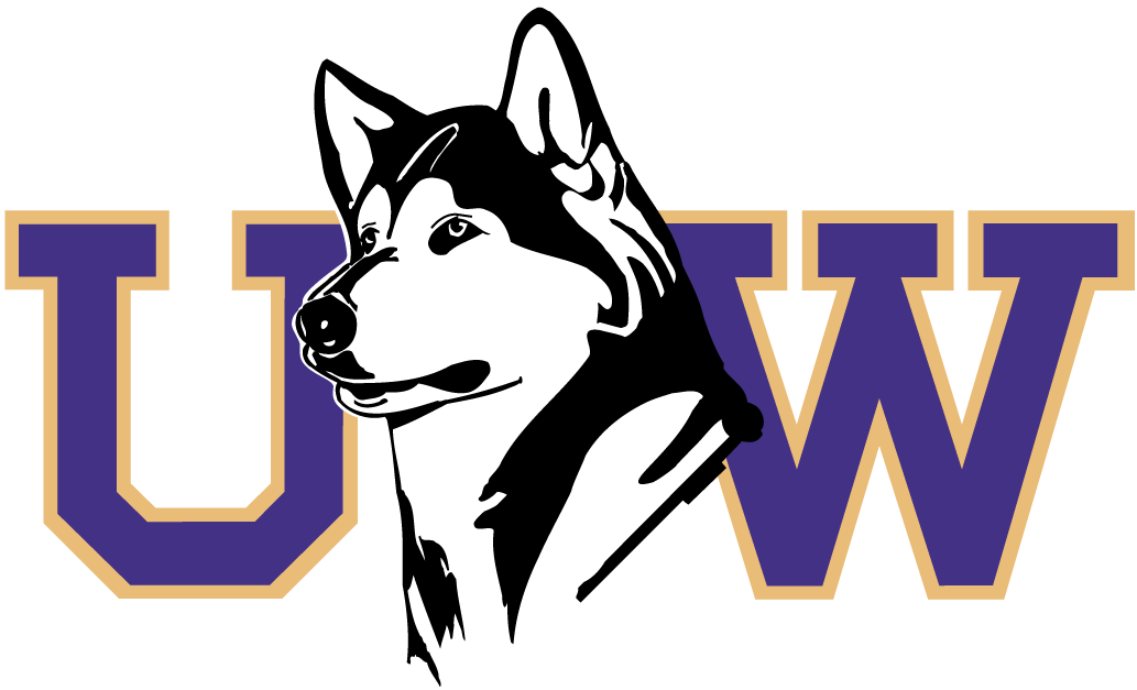 Washington Huskies 1995-2000 Secondary Logo iron on paper